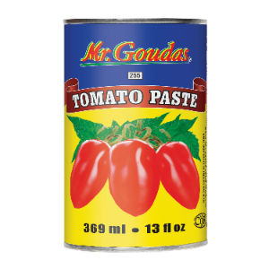 MR GOUDAS TOMATO PASTE LARGE CAN  6255