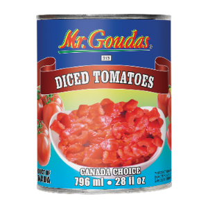 MR GOUDAS DICE TOMATOES 313