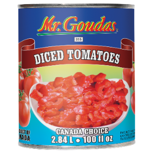 MR GOUDAS DICE TOMATOES 315