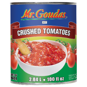 MR GOUDAS CRUSHED TOMATOES  2317